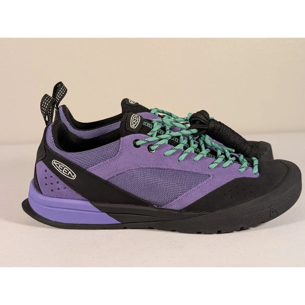 Keen Jasper III Sneakers Mens Size 9 Purple Opulence Black Outdoor Casual Shoes - Picture 2 of 9